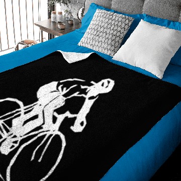 Discover Bike Life Baby Blankets