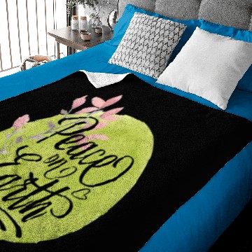 Discover Peace On Earth Baby Blankets
