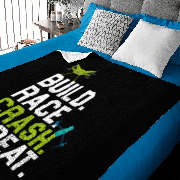 Discover Drone - Build. Race. Crash. Repeat Baby Blankets