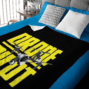 Discover DRONE - Pilot Baby Blankets