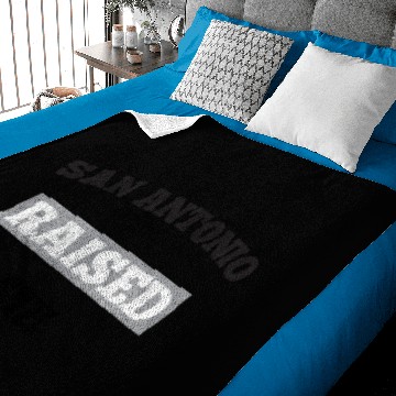 Discover San Antonio Raised Me Baby Blankets