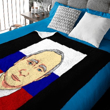 Discover Vladimir Putin Baby Blankets