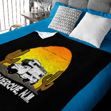 Discover ALBUQUERQUE Campig Desert Baby Blankets