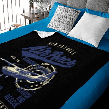 Discover Air Force Squad Baby Blankets Airbone Rescue Gifts
