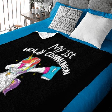 Discover st Holy Communion Catholic Baby Blankets First Son