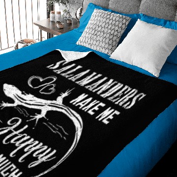 Discover Salamander Make Me Happy Baby Blankets