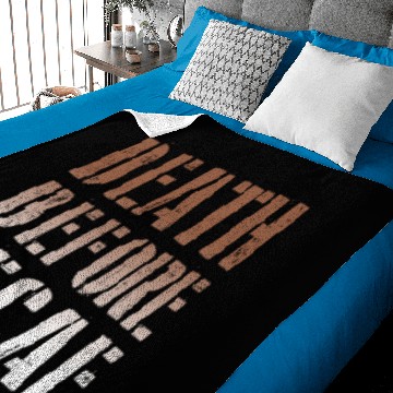 Discover Death Before Decaf - Coffee - Total Basics Baby Blankets