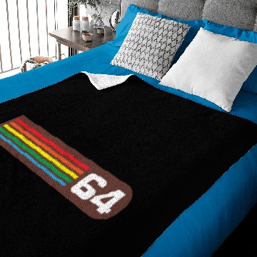 Discover Commodore 64 Color Bar Baby Blankets