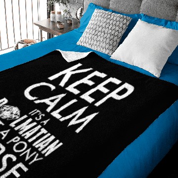 Discover Keep Calm Its A Dalmatian Baby Blankets