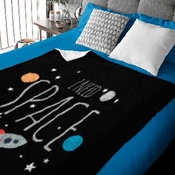 Discover I Need Space Baby Blankets