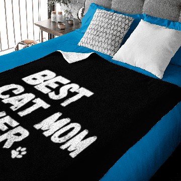 Discover Best Cat Mom Ever Baby Blankets