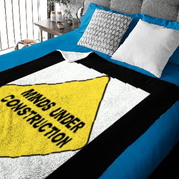 Discover MINDS UNDER CONSTRUCTION Baby Blankets