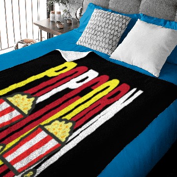 Discover Popcorn Night Baby Blankets