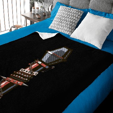 Discover Rock microphone Baby Blankets