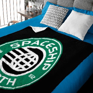 Discover Spaceship Starbucks Baby Blankets