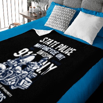 Discover State Police 1 Baby Blankets