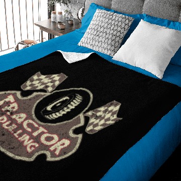 Discover RC Tractor Pulling Toy Tractor Pulling Tire Baby Blankets