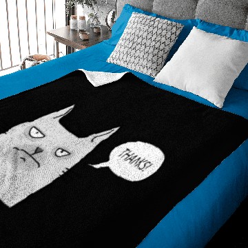 Discover Grey Cat Baby Blankets