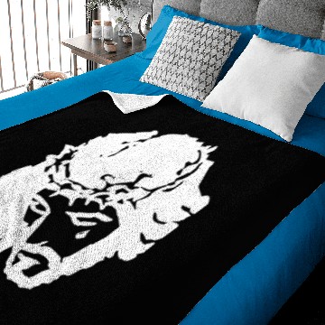 Discover JESUS CROWN OF THORNS Baby Blankets