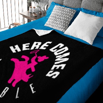 Discover Here comes trouble - Cowgirls - Total Basics Baby Blankets