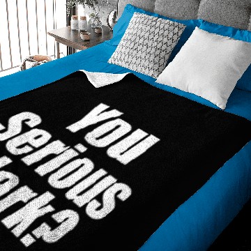 Discover You Serious Clark Baby Blankets