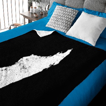 Discover Madagascar Plain Map Baby Blankets