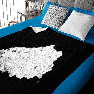 Discover Saint Helena Plain Map Baby Blankets