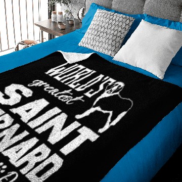 Discover Saint Bernard Dad Baby Blankets
