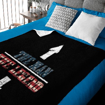 Discover The man The legend 2 Baby Blankets