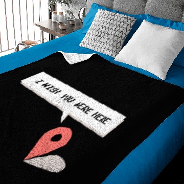 Discover WISH YOU WERE HERE Baby Blankets