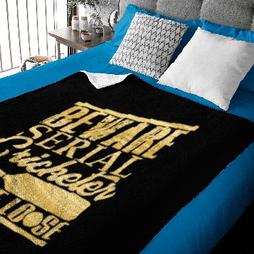 Discover Cricket Player Serial Cricketer on the Loose Baby Blankets