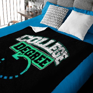 Discover College Degree Loading Baby Blankets