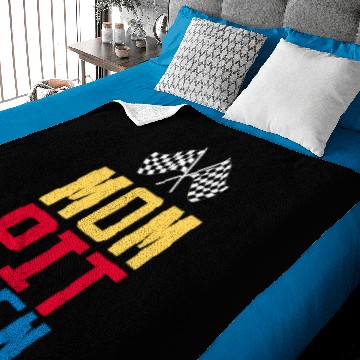 Discover Mom Pit Crew Baby Blankets