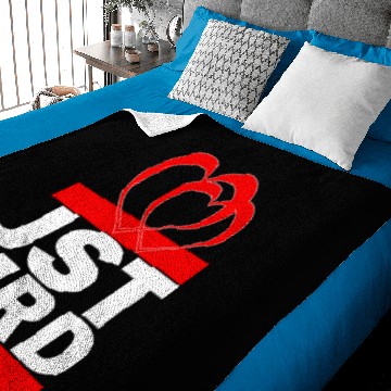 Discover Just Married with hearts Baby Blankets