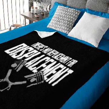 Discover No Replacement For Displacement V8 Muscle Car Gift Baby Blankets