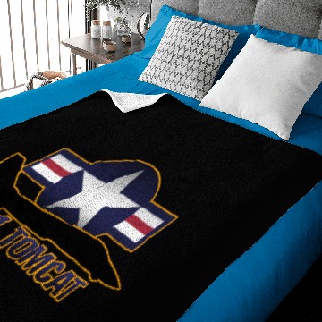 Discover F-14 Tomcat Baby Blankets