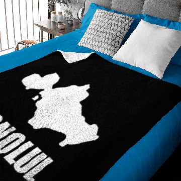 Discover Honolulu Baby Blankets