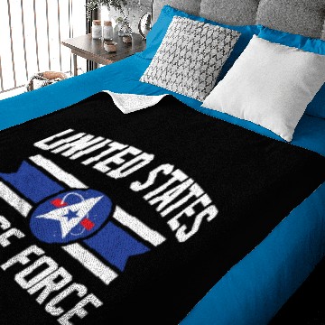 Discover Space force Baby Blankets