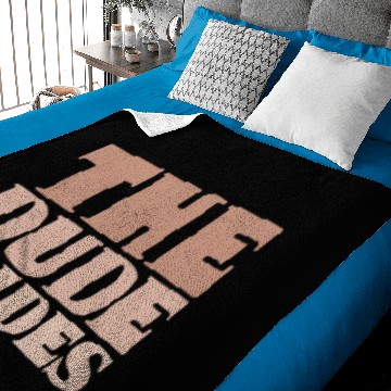 Discover The Dude Abides 2 Baby Blankets