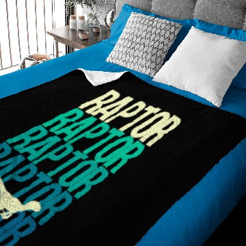 Discover Velociraptor Baby Blankets