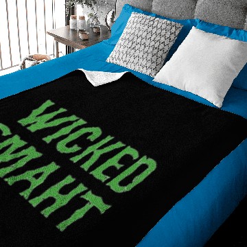 Discover Wicked Smaht Funny 2 Baby Blankets