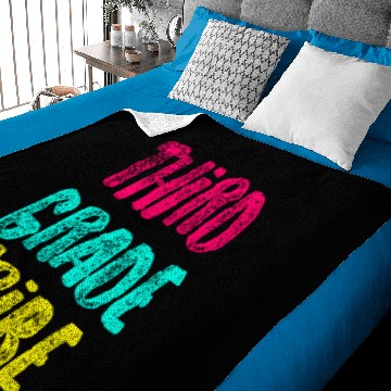 Discover Third Grade Tribe Light Funny Third Grade 3rd Teacher Appreciation Gift Baby Blankets