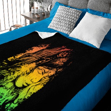 Discover Indian American Native American Skull Gift Baby Blankets