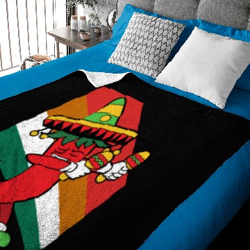 Discover Dabbing Dab Dancing Cinco De Mayo Chili Pepper Baby Blankets