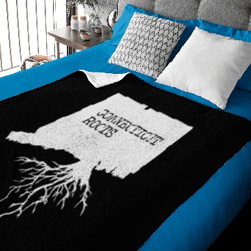 Discover Connecticut Roots Baby Blankets