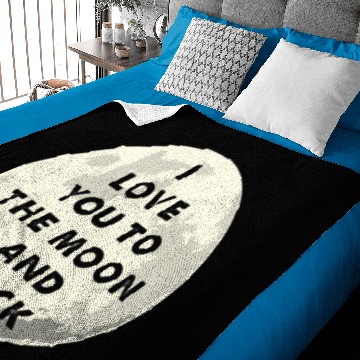 Discover I Love You To The Moon And Back Baby Blankets