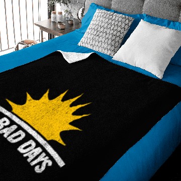 Discover No Bad Days with sun motivational gift Baby Blankets