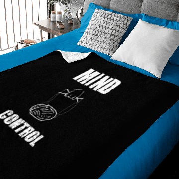 Discover Mind control Baby Blankets