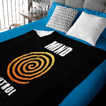 Discover Mind Control swirl hypnosis Baby Blankets