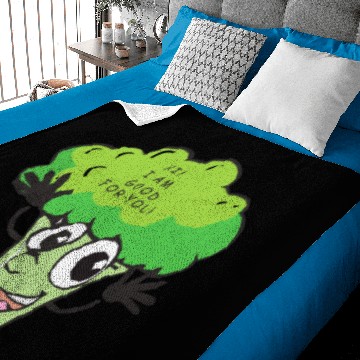 Discover I am good for you-Broccoli Baby Blankets